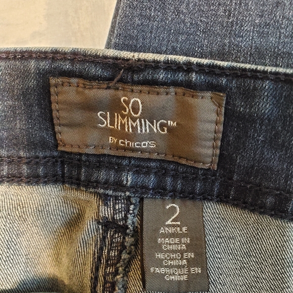 Chico's So Slimming Ankle Jeans - Picture 6 of 10